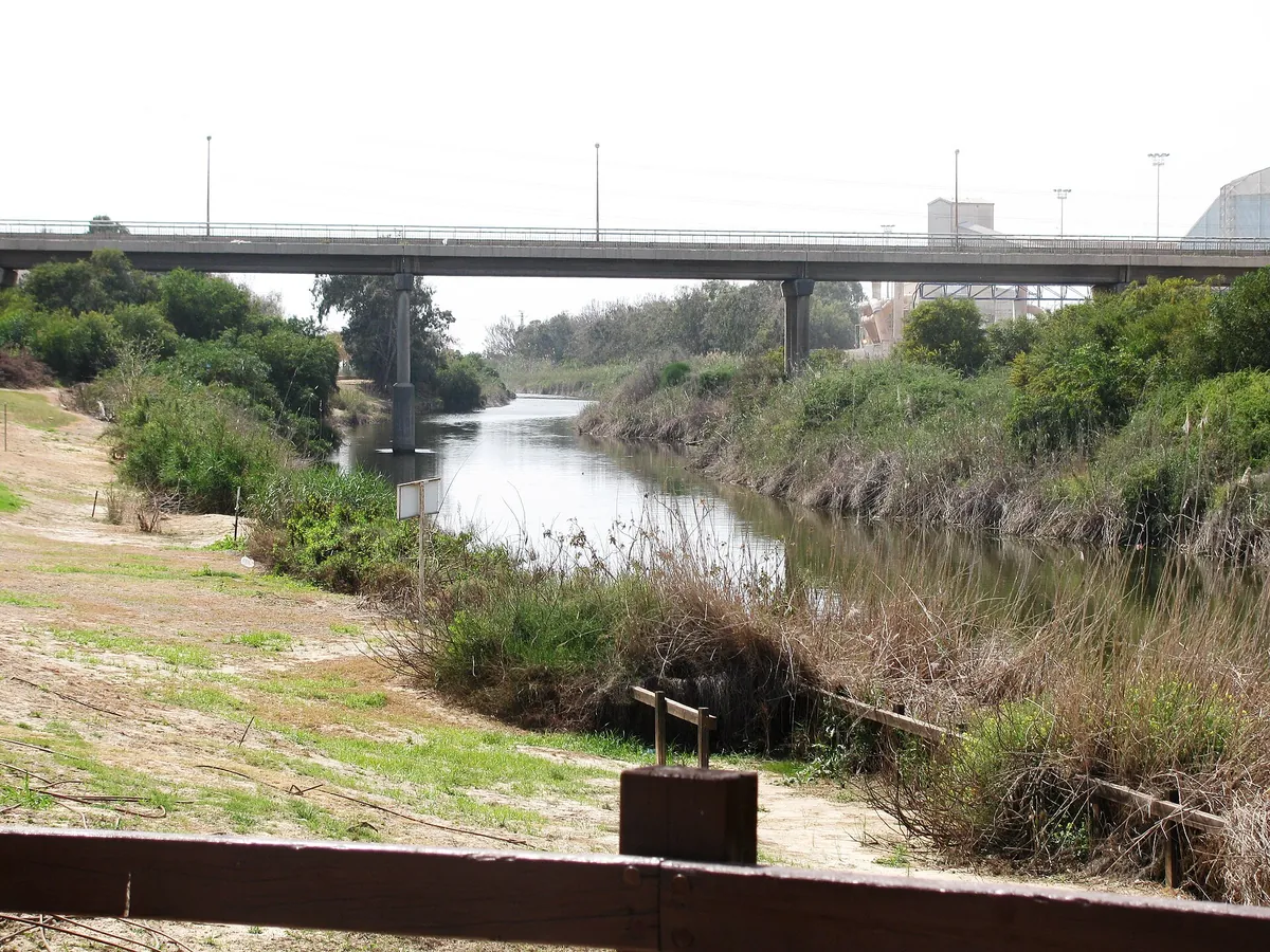 The Lachish stream in Ashdod